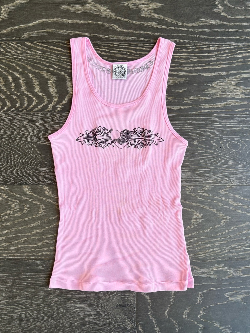 Auth VTG Y2K CHROME HEARTS Tank Top